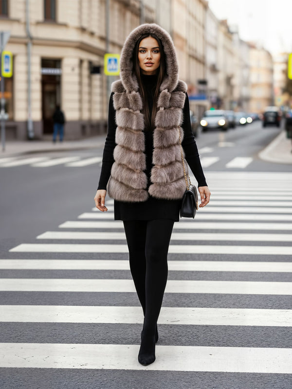Gilet di Pelliccia Lady