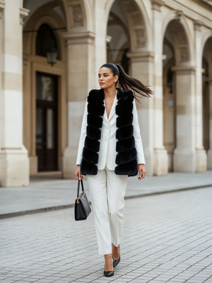 Gilet di Pelliccia Lady